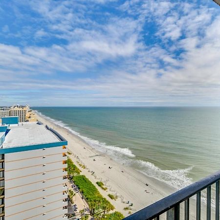 Oceanfront Myrtle Beach Condo With Balcony And Views! Eksteriør billede