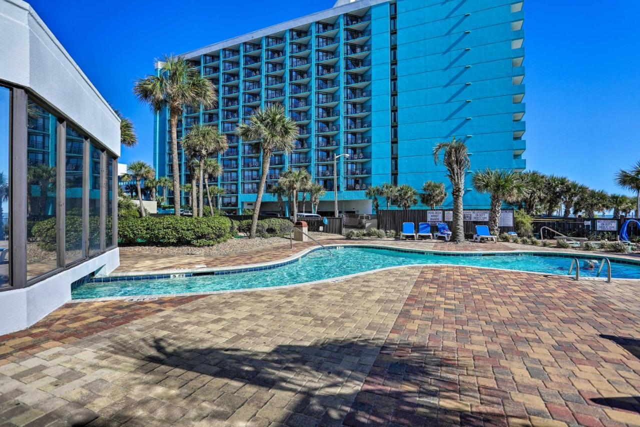 Oceanfront Myrtle Beach Condo With Balcony And Views! Eksteriør billede