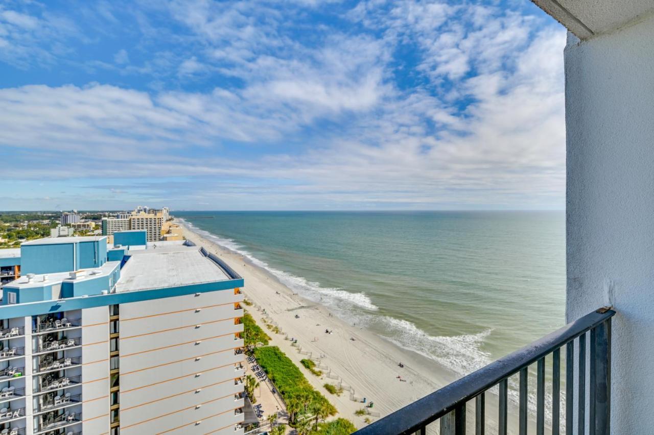Oceanfront Myrtle Beach Condo With Balcony And Views! Eksteriør billede