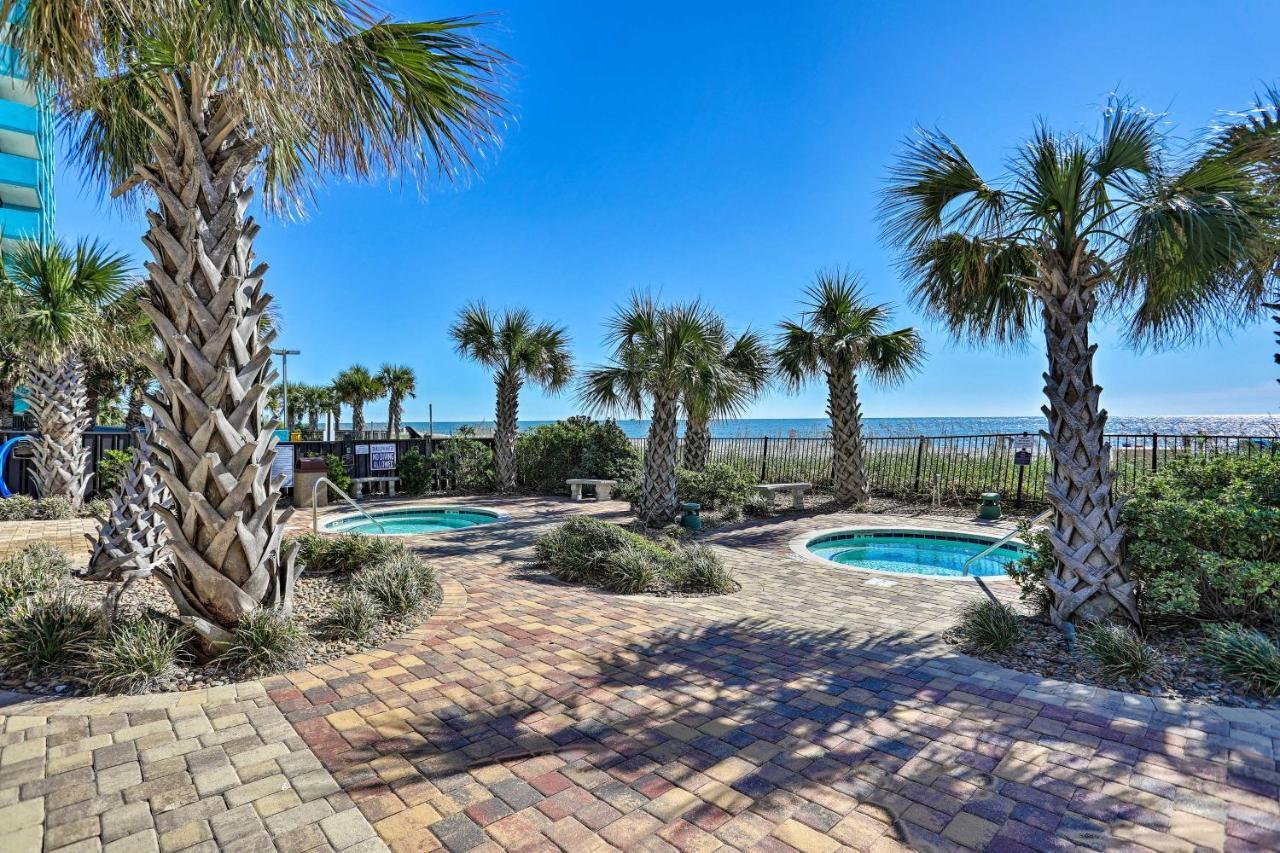 Oceanfront Myrtle Beach Condo With Balcony And Views! Eksteriør billede