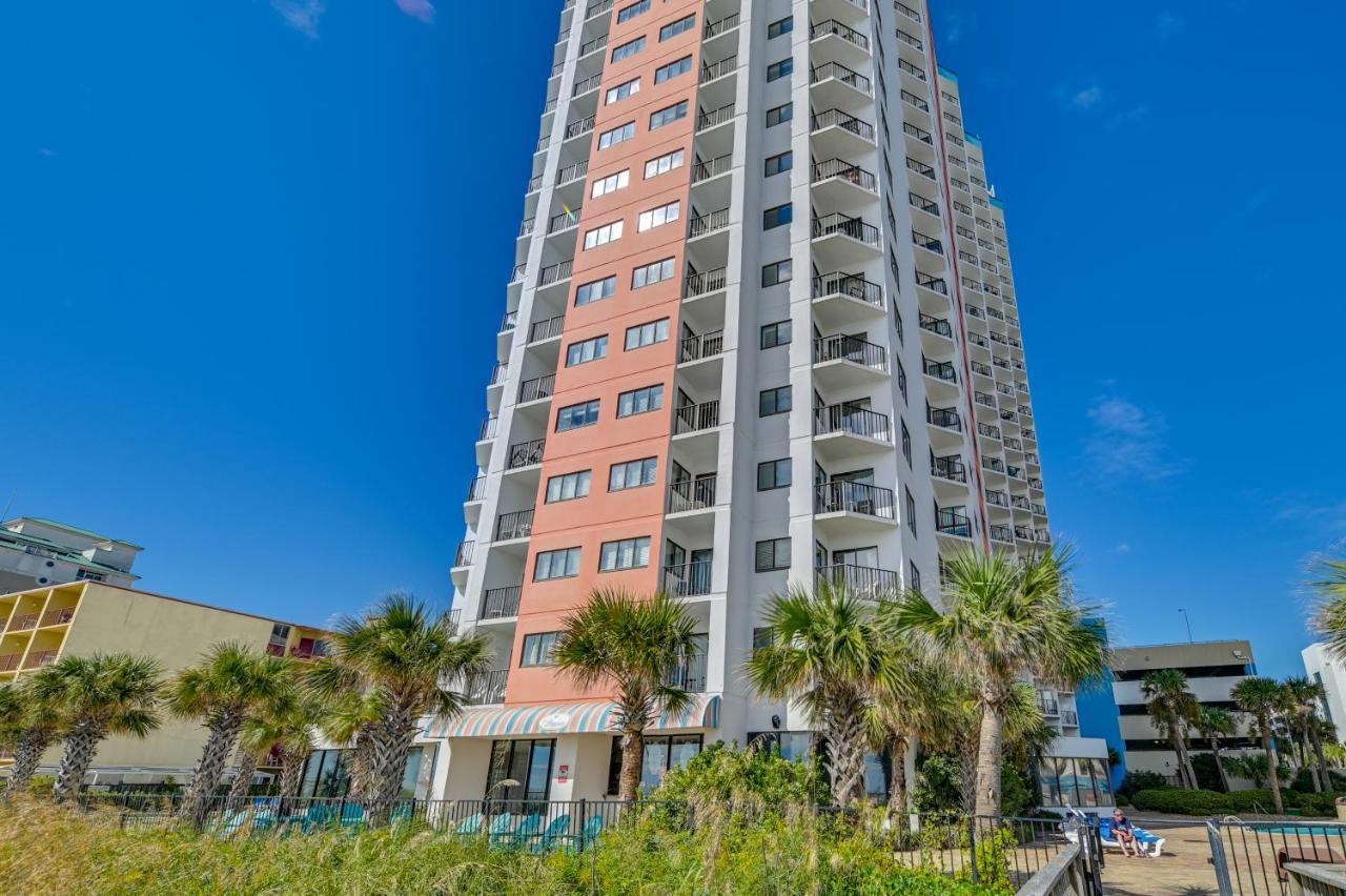 Oceanfront Myrtle Beach Condo With Balcony And Views! Eksteriør billede