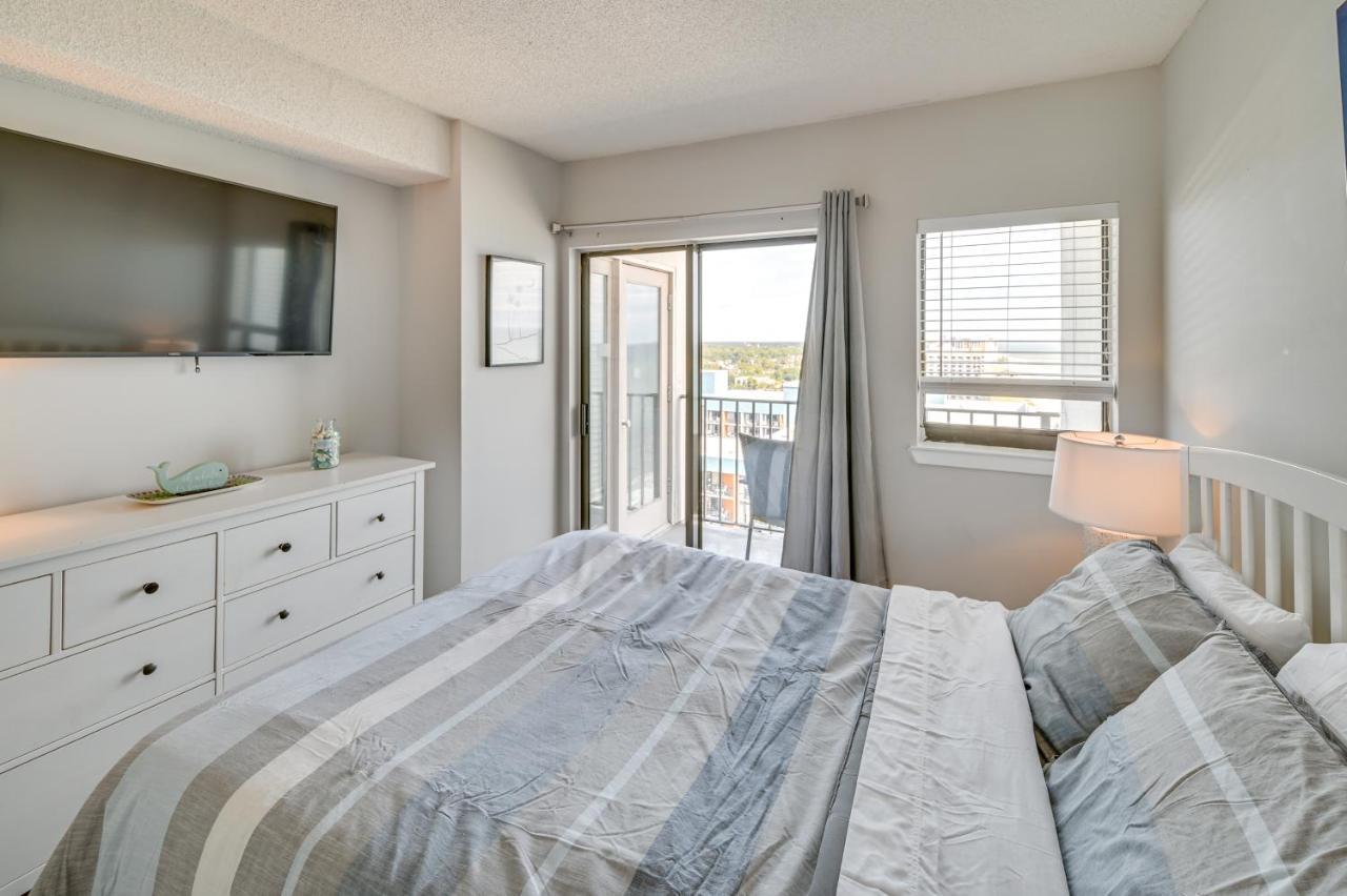 Oceanfront Myrtle Beach Condo With Balcony And Views! Eksteriør billede