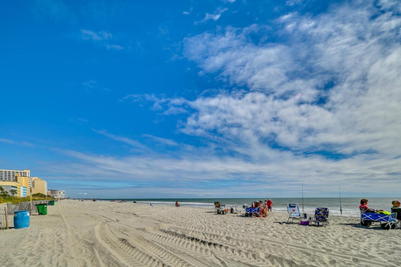 Oceanfront Myrtle Beach Condo With Balcony And Views! Eksteriør billede