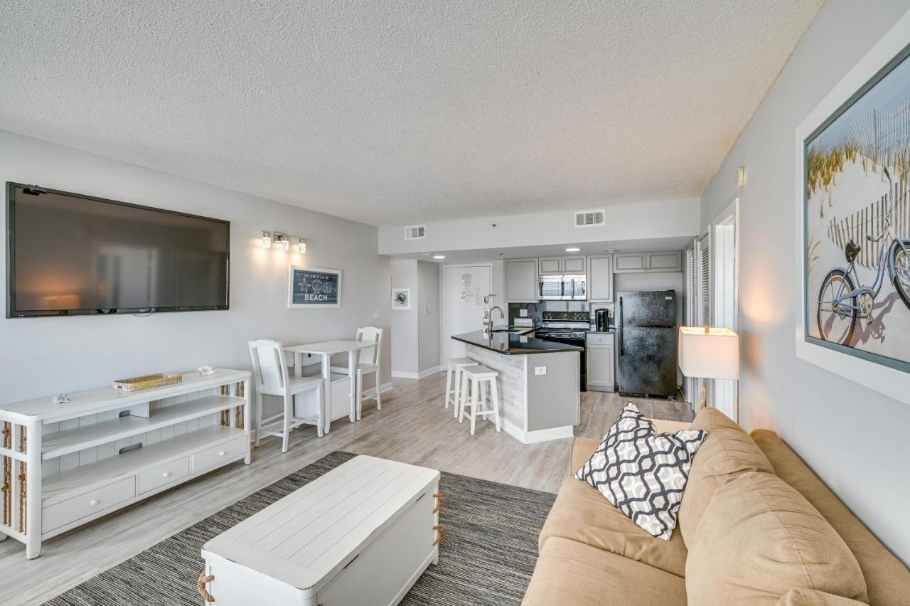 Oceanfront Myrtle Beach Condo With Balcony And Views! Eksteriør billede
