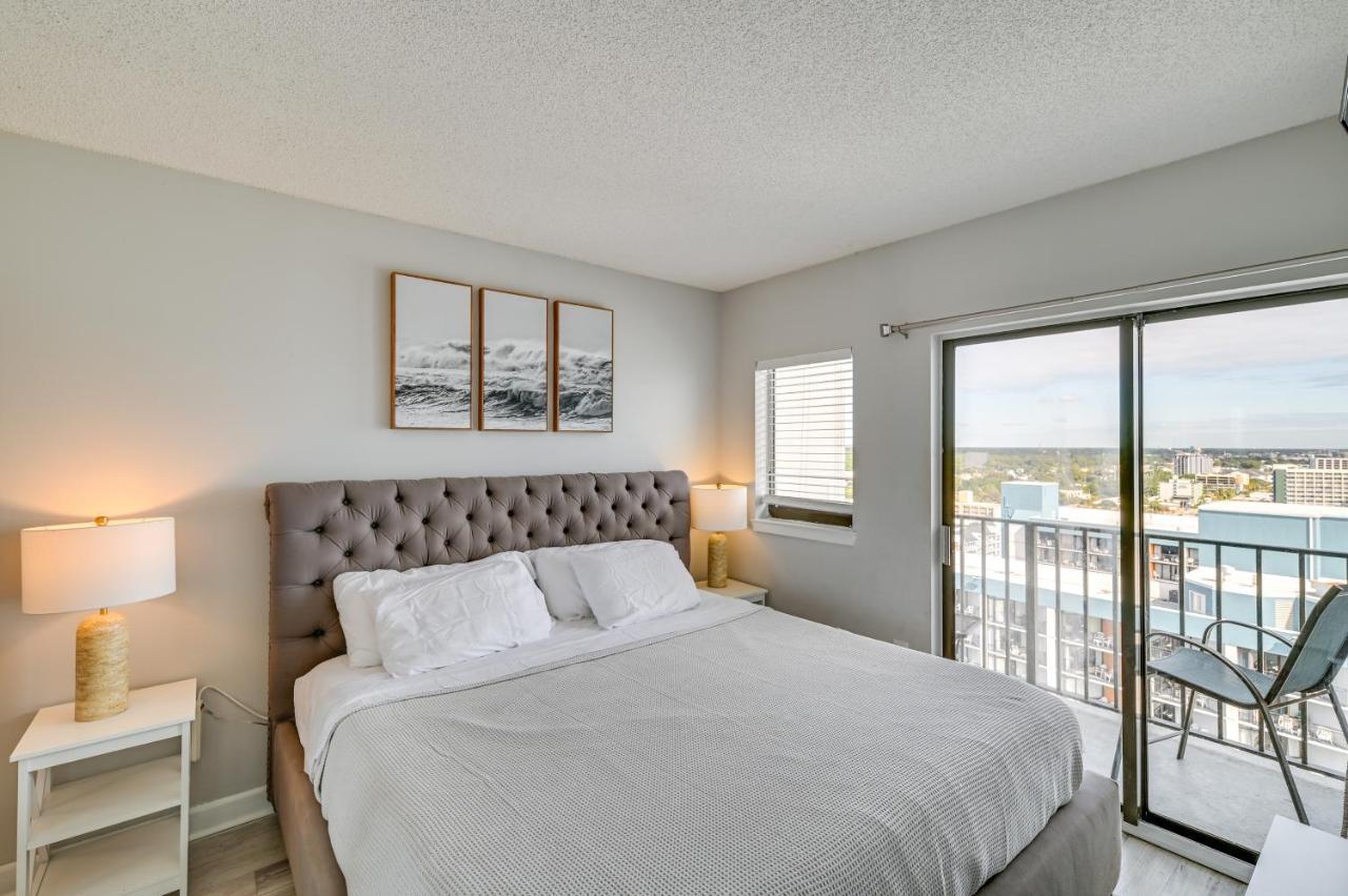 Oceanfront Myrtle Beach Condo With Balcony And Views! Eksteriør billede