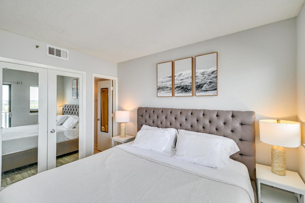 Oceanfront Myrtle Beach Condo With Balcony And Views! Eksteriør billede