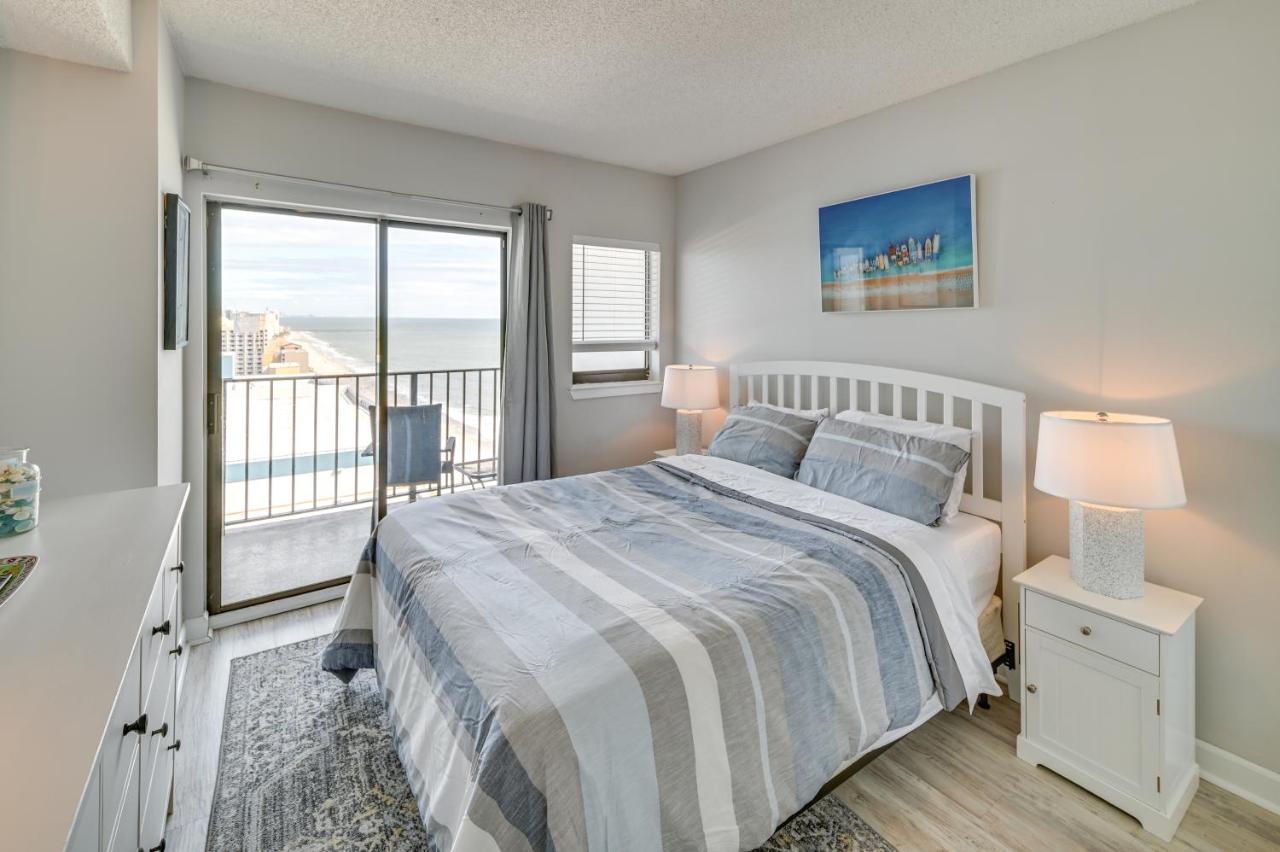 Oceanfront Myrtle Beach Condo With Balcony And Views! Eksteriør billede