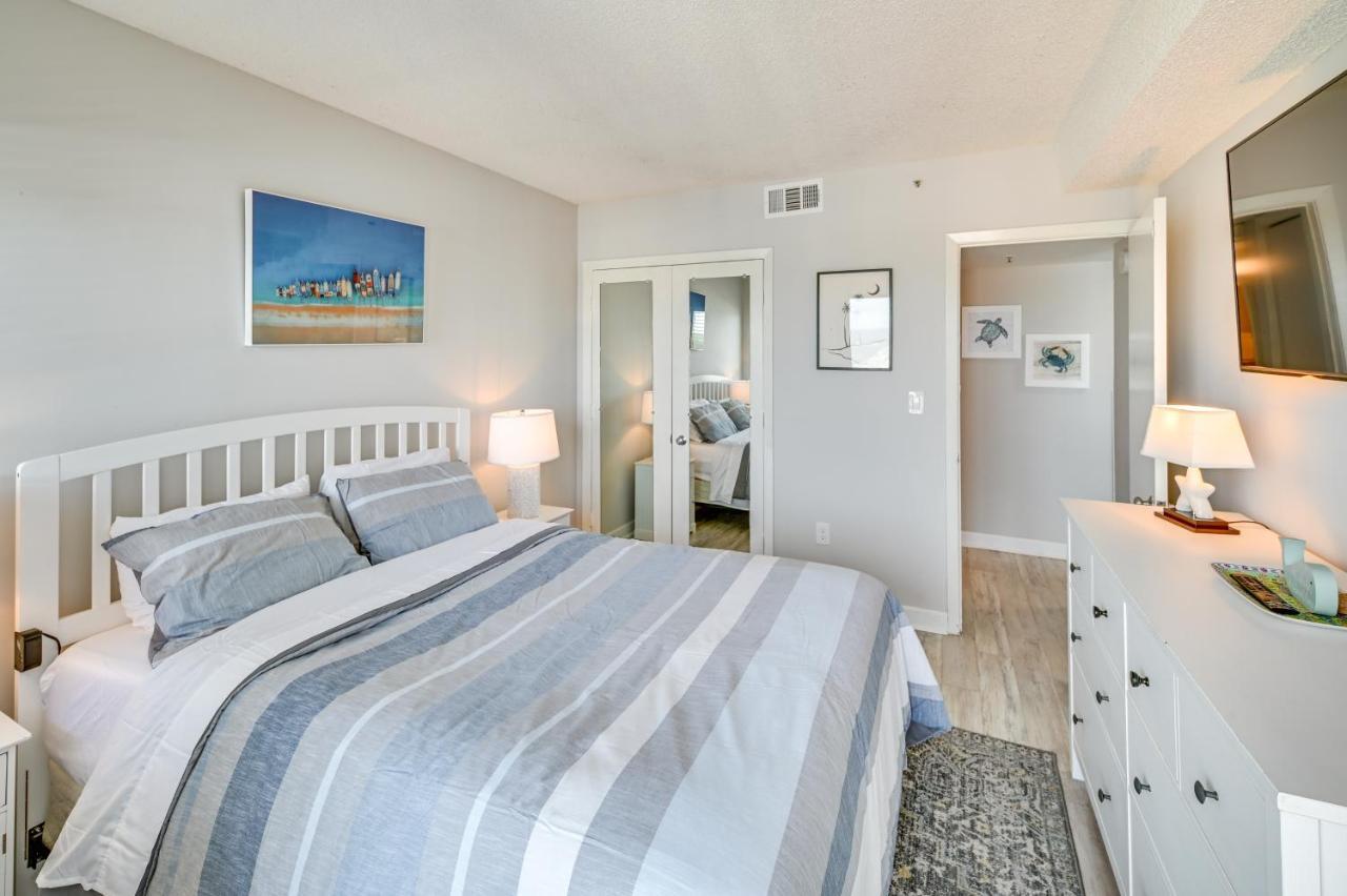 Oceanfront Myrtle Beach Condo With Balcony And Views! Eksteriør billede