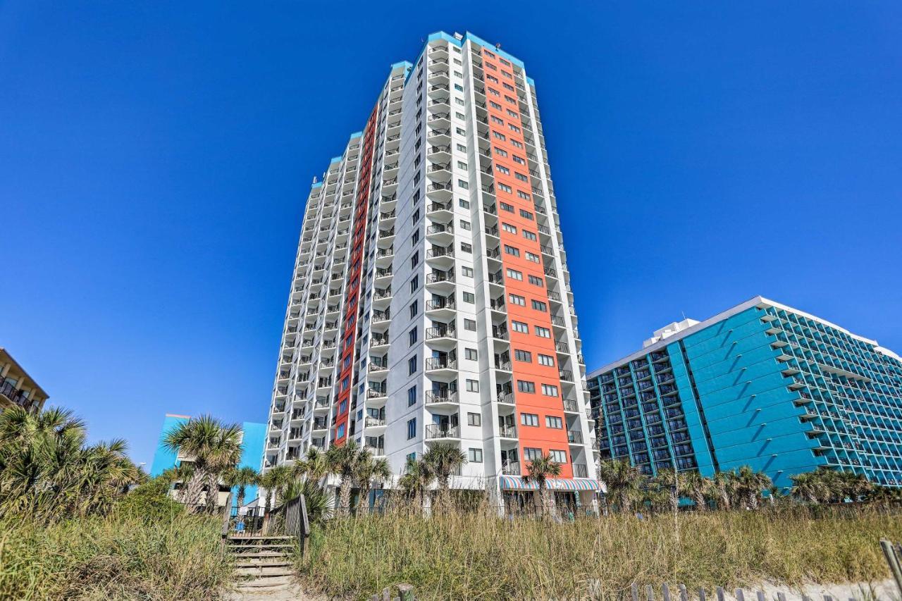 Oceanfront Myrtle Beach Condo With Balcony And Views! Eksteriør billede